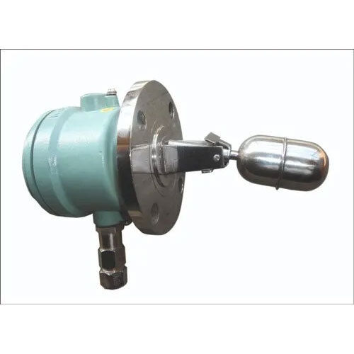 Side Mounted Magnetic Float Level Switch Flameproof - Color: Green