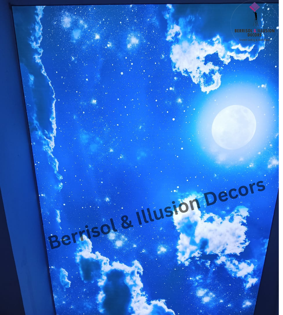 3d Graphic Stretch Ceiling - Pattern: Customize