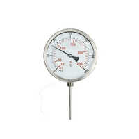 Bimetallic Temperature Gauge - Accuracy: +/- 1  %