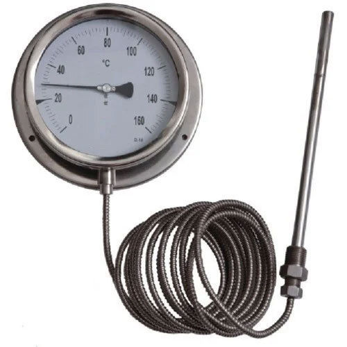 Capillary Type Temperature Gauge - Accuracy: +/- 1%  %