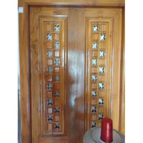 Pooja Room Wooden Door - Application: Commercial