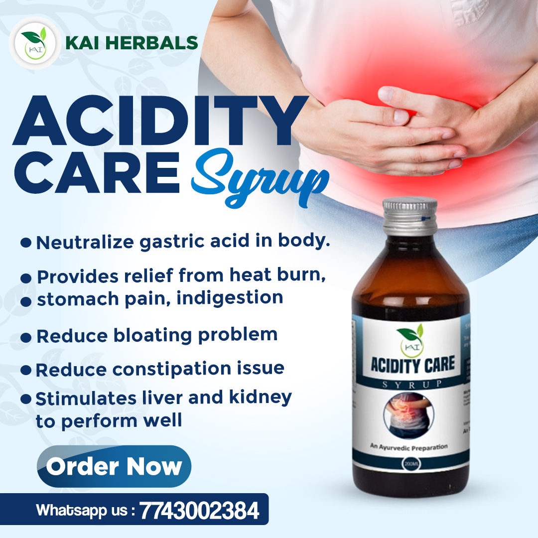 Acidity Care Syrup - Direction: As Per Suggestion