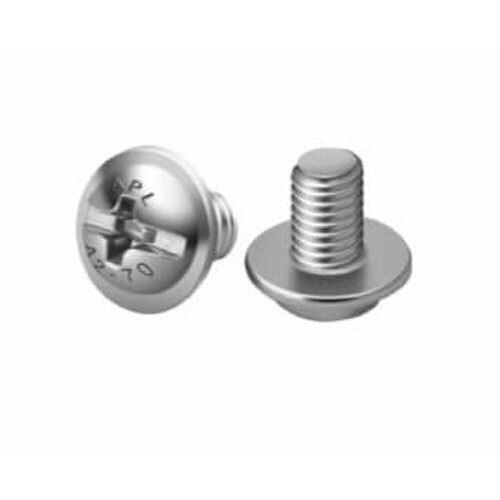 Pan Combi Head Built In Washer Screw - Color: Silver