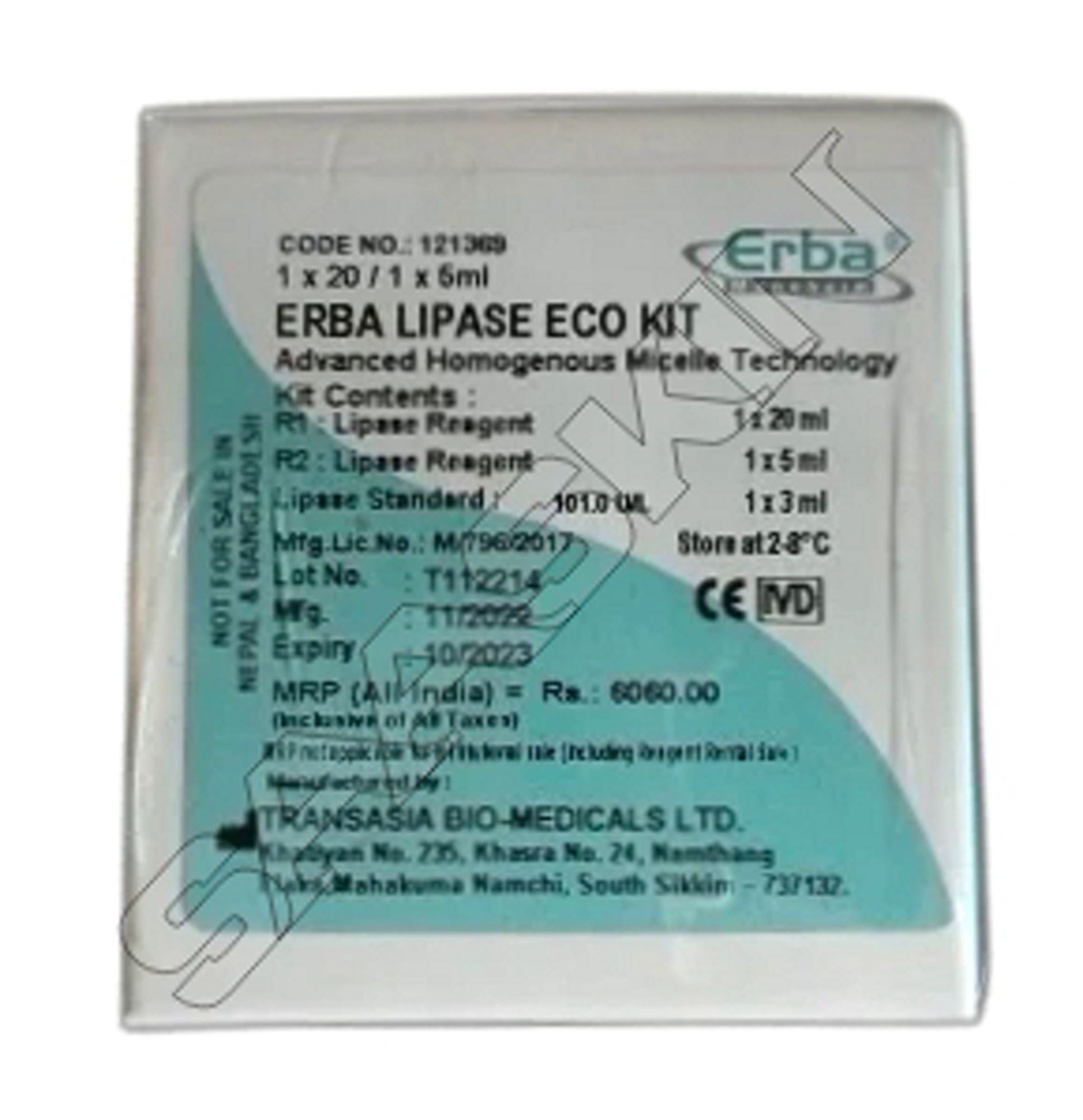 Erba Mannheim ERBA Lipase Eco Kit