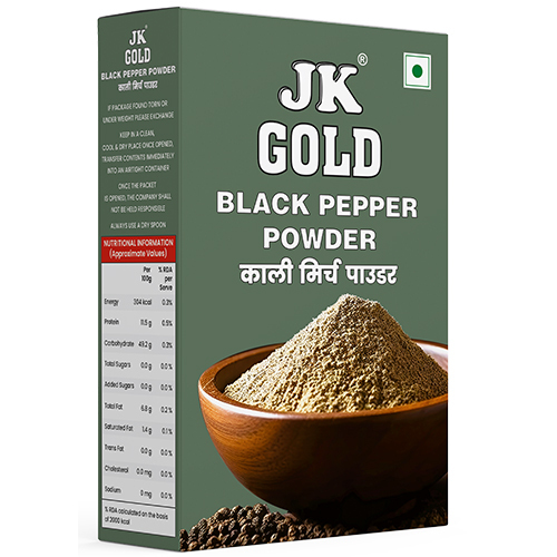 Black Pepper Powder - Fine Texture, Rich Brown Color | Food-grade Spice For Seasoning, Perfect For Dishes And Marinades