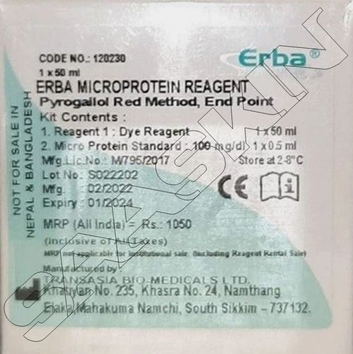 Erba Mannheim ERBA Microprotein Reagent Kit