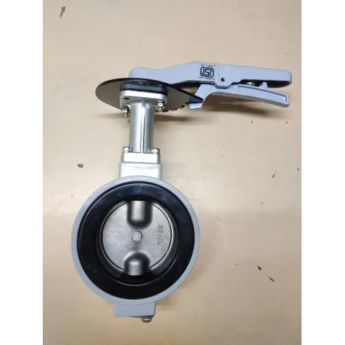 Lever Opereted Butter Fly Valve - Material: Aluminum