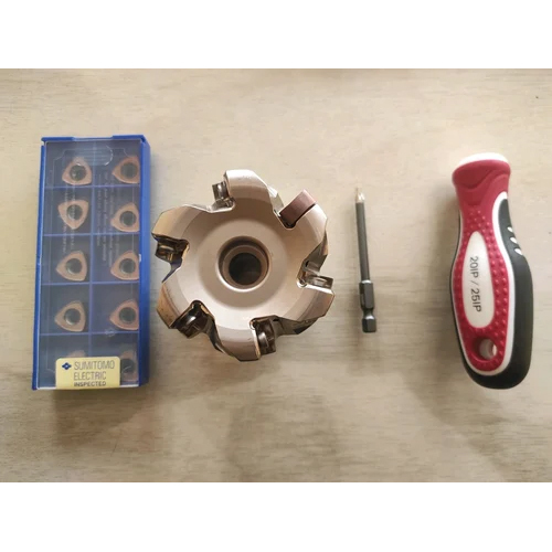 DMSW08080RS06 उच्च फ़ीड मिलिंग कटर सेट