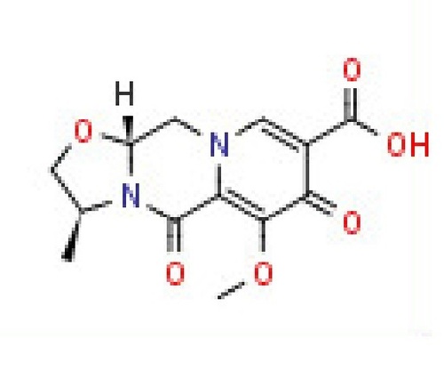 (3S,11Ar)-6-मेथॉक्सी-3-मेथिल-5,7-डायोक्सो-2,3,5,7,11,11a-हेक्साहाइड्रोओक्साजोलो[3,2-d]पिरिदो[1,2-a]पायरेज़िन-8-कार्बोक्सिलिक एसिड