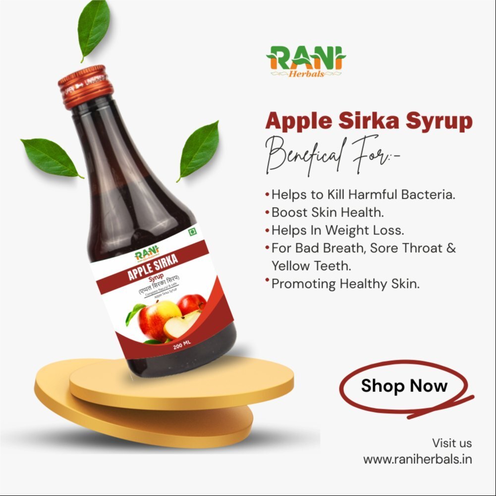herbal Apple Sirka Syrup