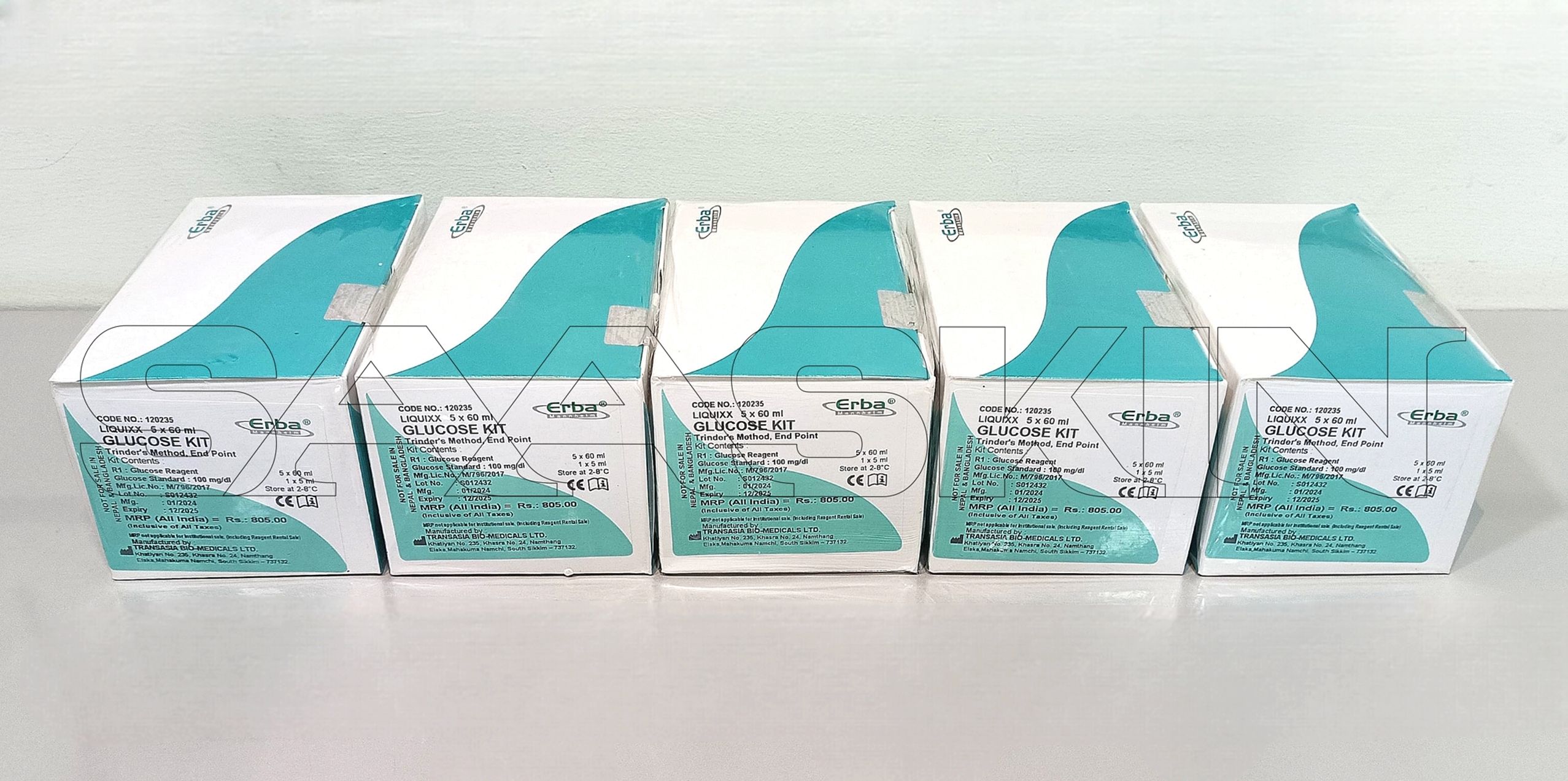 Erba Mannheim LIQUIXX Glucose Kit