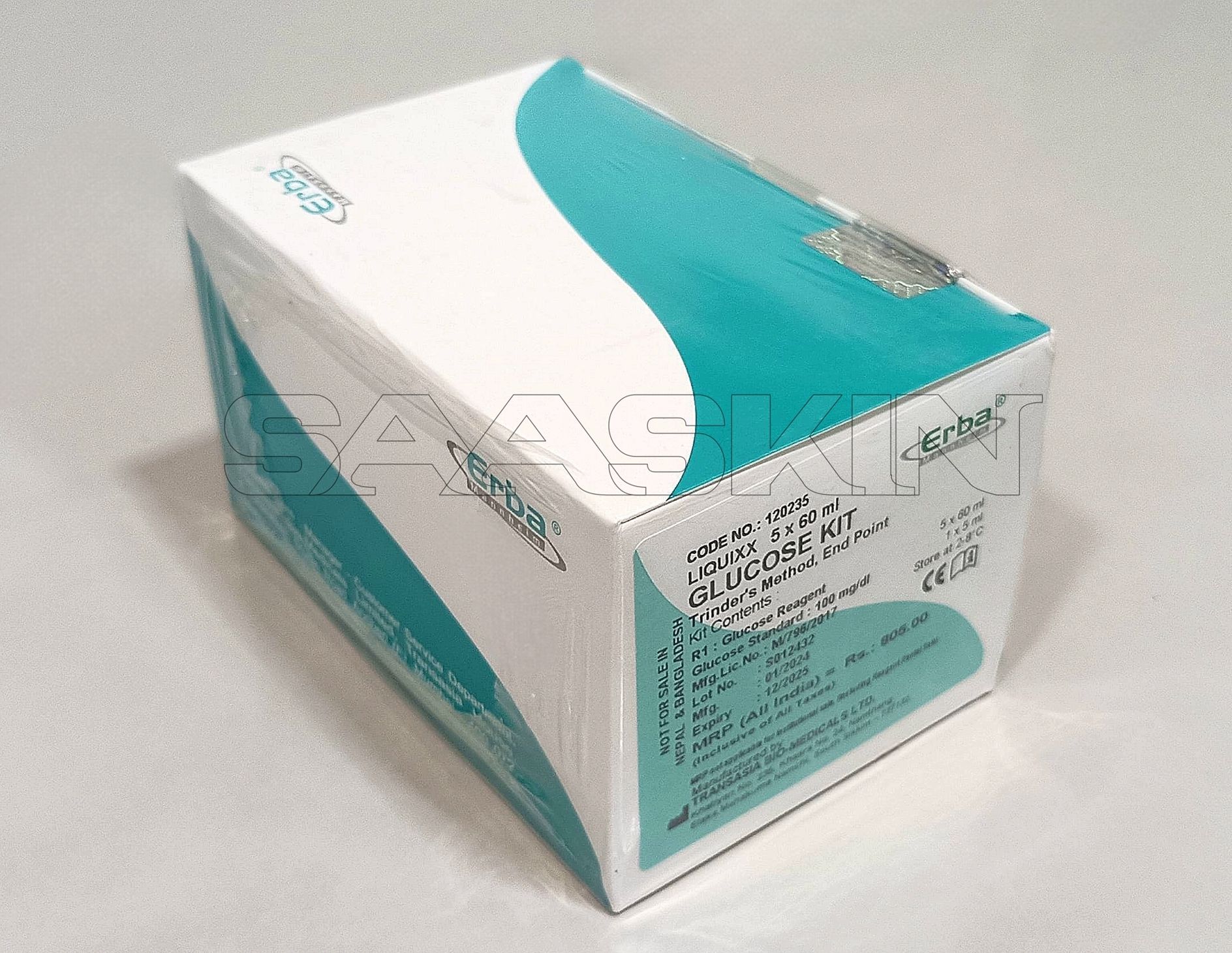 Erba Mannheim LIQUIXX Glucose Kit