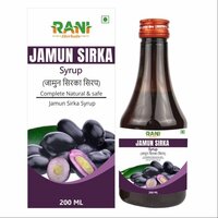 Herbal Jamun Sirka Syrup - Age Group: For Adults