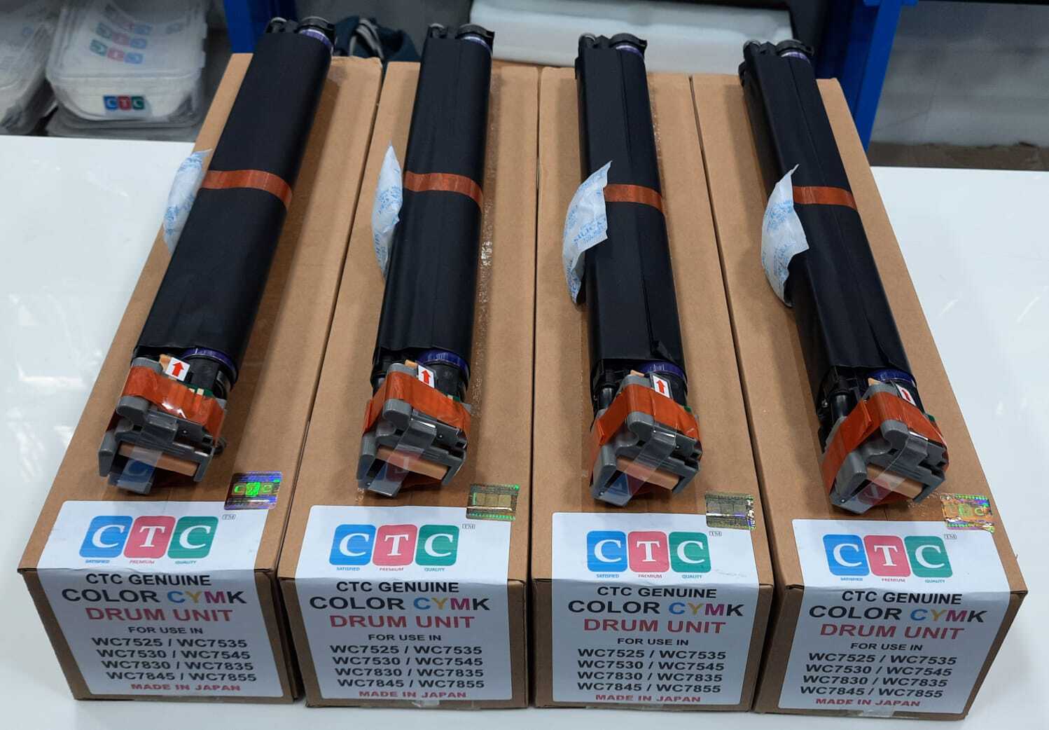 Ctc Xerox Wc7525 / 7530 / 7545 / 7830 / 7835 / 7845 / 7855 Drum Unit Cymk - Color: Cyan