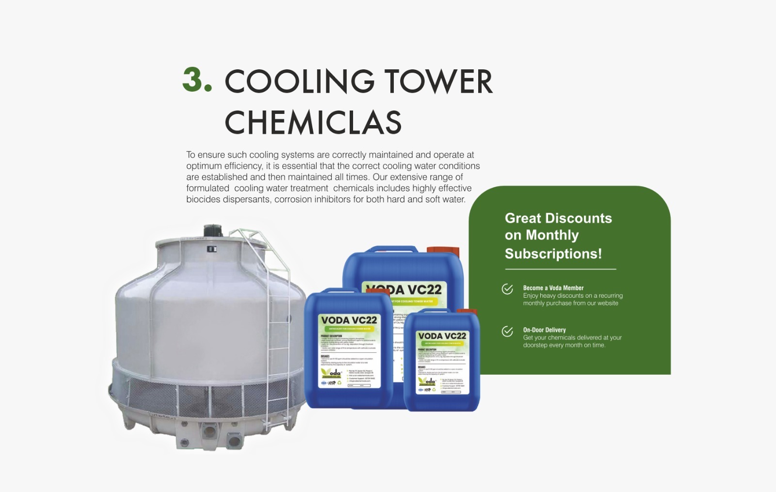 Alkalinity Reducer Cooling Tower Chemicals - Application: Industrial
