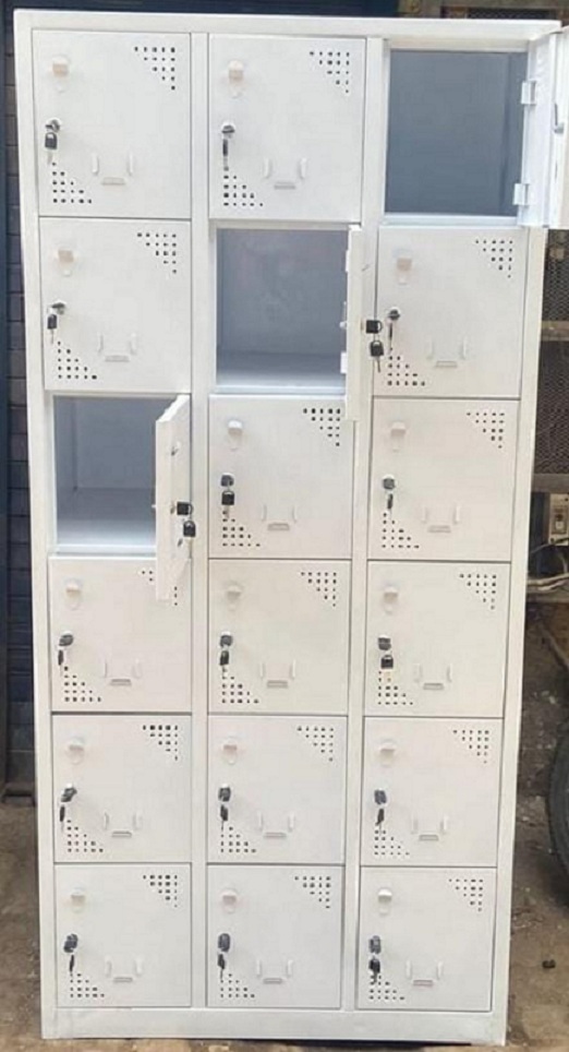 18 Metal Lockers - Assembly: No Assembly Required