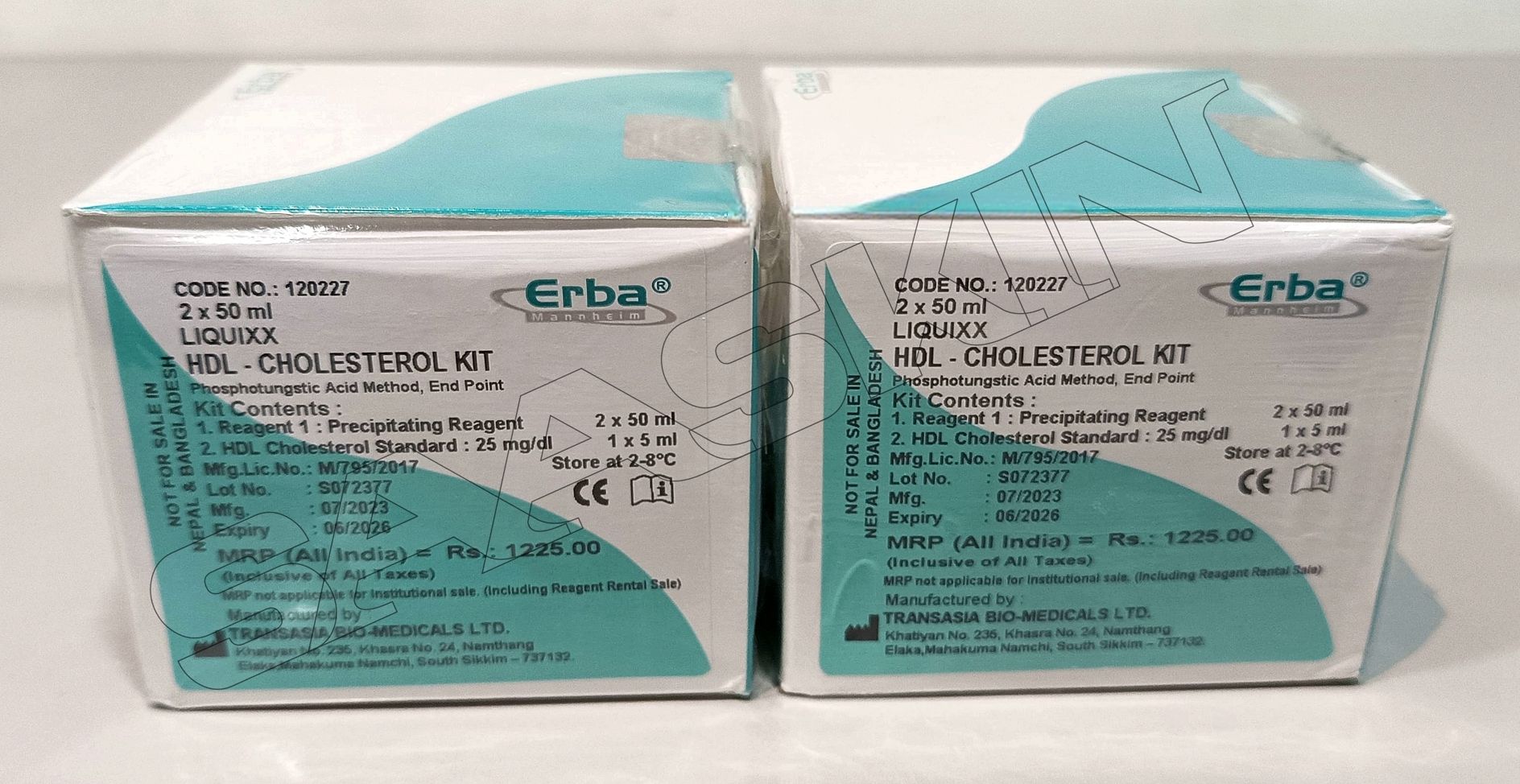 Erba Mannheim LIQUIXX HDL-Cholesterol Kit