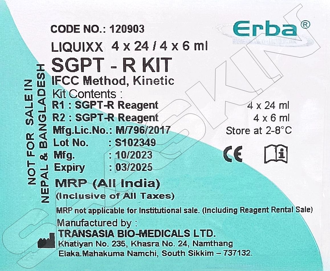 Erba Mannheim LIQUIXX SGPT-R Kit