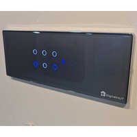 Digital Smart Switch - High Insulation Resistance, Standard Size, Matte Black Pvc | Ip55 Protection, Ideal For Indoor And Outdoor Use