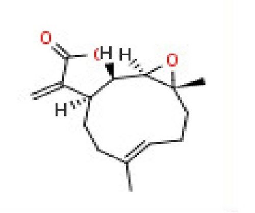 (3aS,9aR,10aR,10bS,E)-6,9a- Dimethyl-3-methylene-3a,4,5,8,9,9a,10a,10b-octahydrooxireno[2',3':9,10]cyclodeca[1,2-b]furan-2(3H)-one