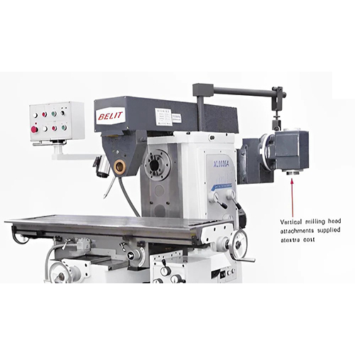 Universal Milling Machine - Dimension (L*w*h): 1370 X 360 Mm Millimeter (Mm)