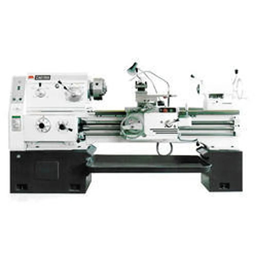 All Geared Head Lathe Machine - 2.2/3.3 Kw Power Swing Over Bed 420 Mm 16 Steps | Automatic Grade Electric Power Source White Color New Condition