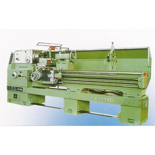 All Geared Head Lathe Machine - 2.2/3.3 Kw Power Swing Over Bed 420 Mm 16 Steps | Automatic Grade Electric Power Source White Color New Condition