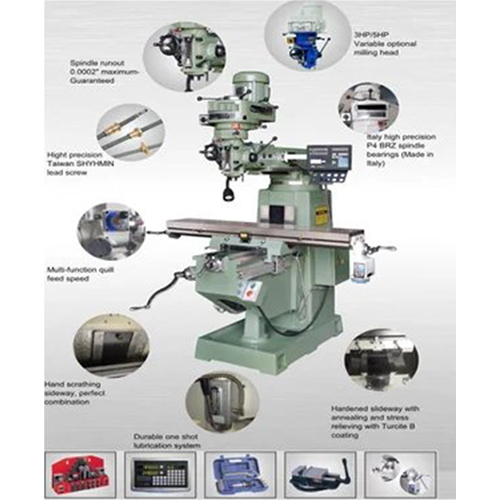 Dro Milling Machine - Automatic Grade: Automatic