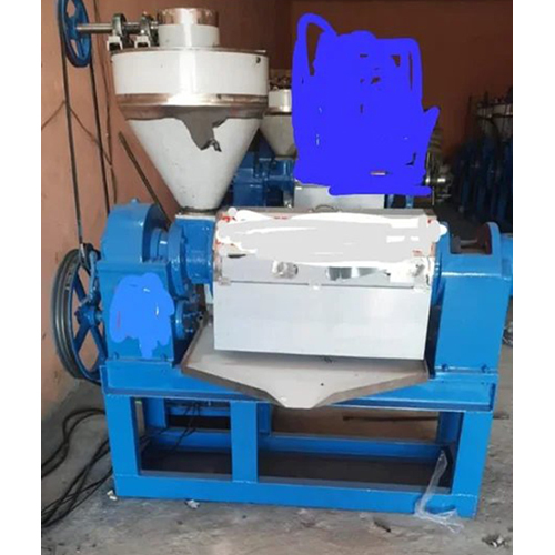 Automatic Mustard Oil Mill Machine - Color: Blue