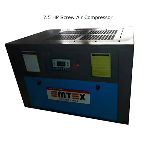 Industrial Screw Air Compressor - Color: Black
