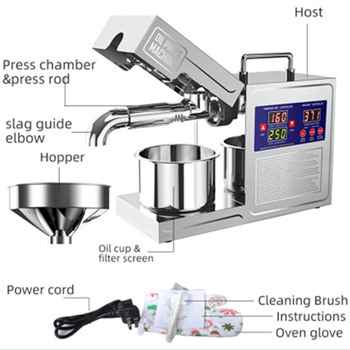 Home Use Oil Press Machine - Automatic Grade: Automatic