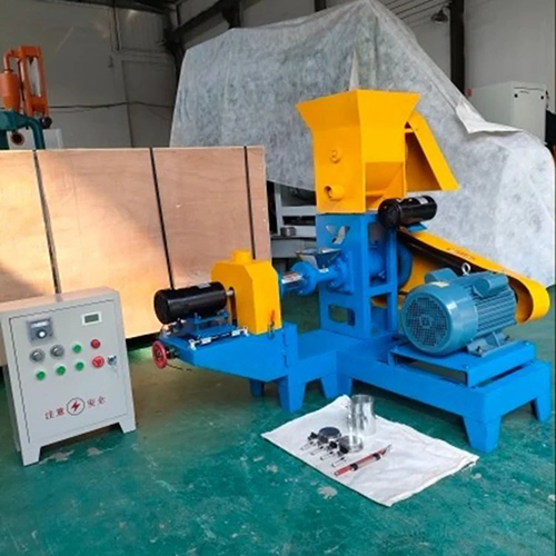 Floating Fish Feed Machine - Color: Blue And Yellow