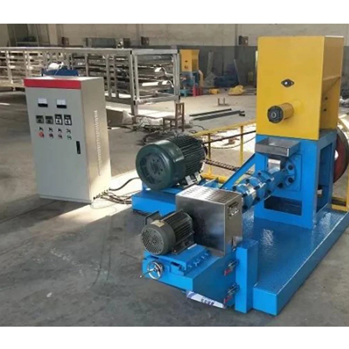Floating Fish Feed Machine - Color: Blue And Yellow