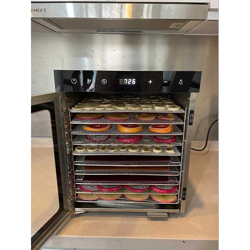 Advanced Digital Dehydrator With Temperature Control - Color: Silver