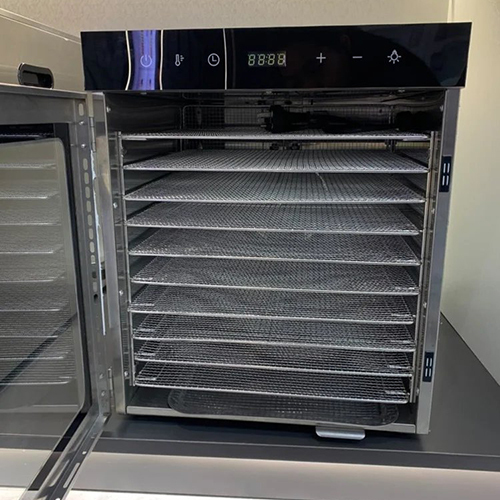 Advanced Digital Dehydrator With Temperature Control - Color: Silver