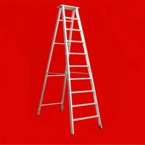 Aluminium Folding Platform Ladder - Size: Different Size