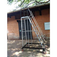 Mobile Step Aluminium Ladder