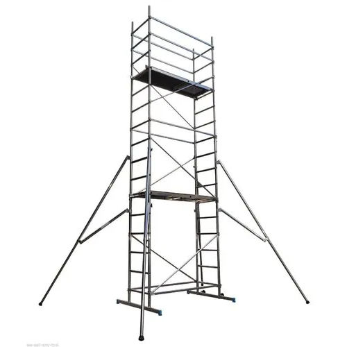 Industrial Aluminium Scaffolding Tower Ladder - Lightweight, Multi-Level Platform | Rust-Resistant, Secure Stability for Safe Work at Height