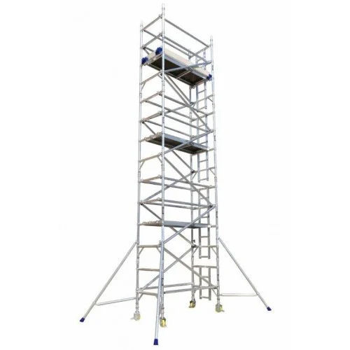 Narrow Aluminum Scaffolding Tower Ladder - Material: Aluminium