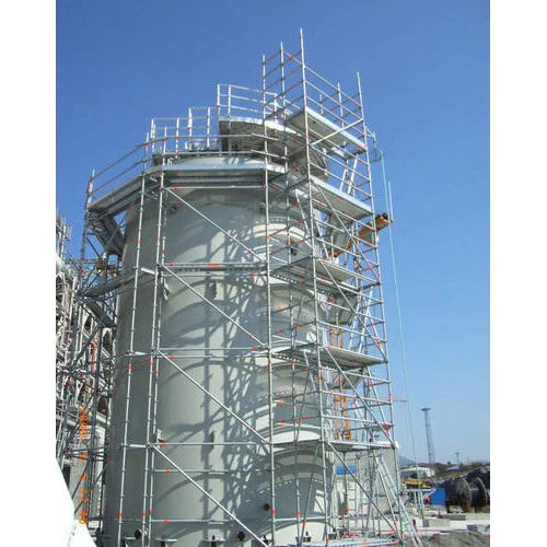 Tanks Aluminum Scaffolding Tower Ladder - Material: Aluminium