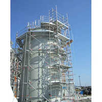 Tanks Aluminum Scaffolding Tower Ladder - High-strength Lightweight Aluminum, Versatile Sizes Available, Step Ladder Design, Durable & Corrosion-resistant, Safe Access For Maintenance Tasks