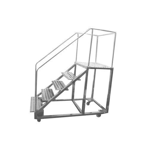 Step Trolley Aluminium Ladder - Size: Different Size