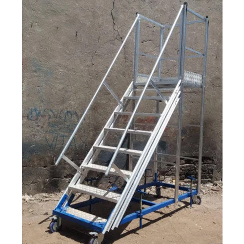 Step Trolley Folding Ladder