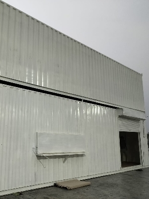 Portable Restaurant - Door Material: Aluminum Window