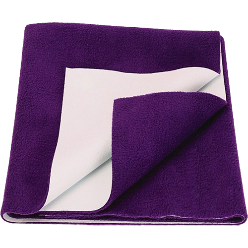 Baby Dry Sheet - High-Quality Absorbent Material, Various Sizes Available, Dark Purple & White Color, Ensures Comfort and Hygiene