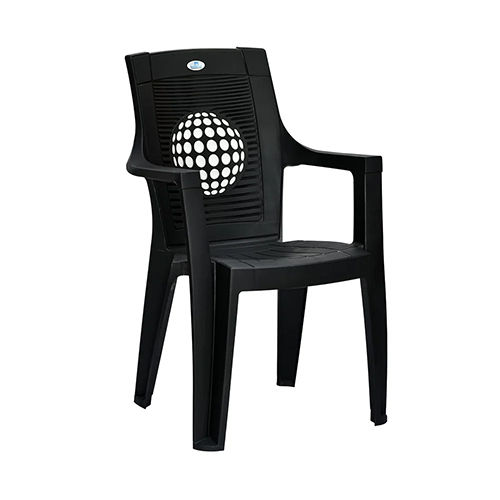 Black Nilkamal High Back Chair - Design: Standard