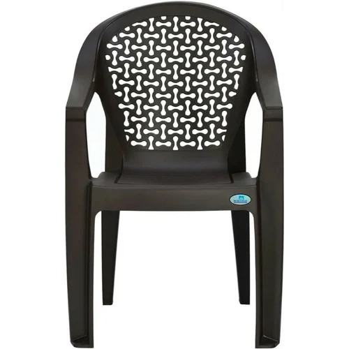 Nilkamal Iron Black Chair