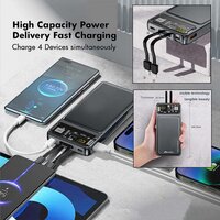 22W Fast Charging Power Bank 10000 mAh