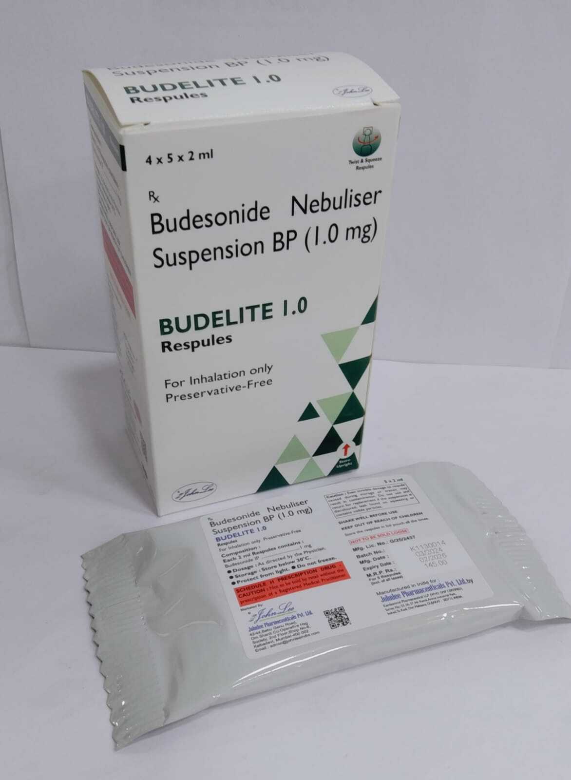 Budesonide Respules - 0.5mg & 1.0mg Pack | Innovative Respiratory Solution For Asthma And Copd