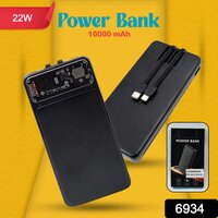 22W Fast Charging Power Bank 10000 mAh